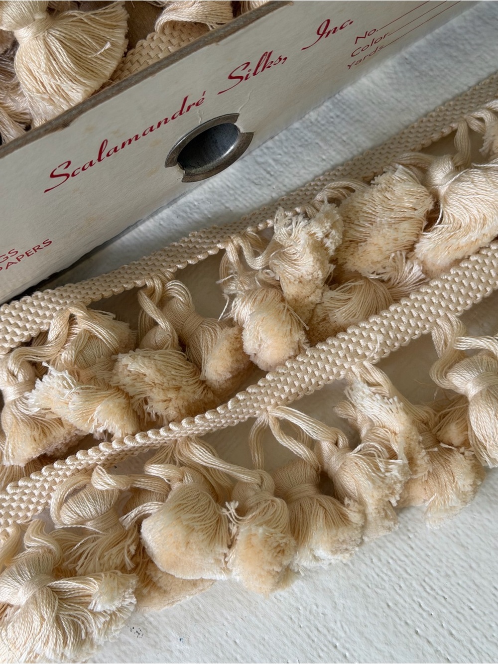 Scalamandre Silk Tassel Trim - 10 Yards